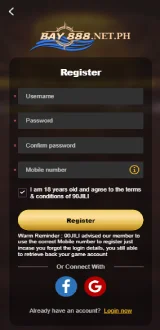bay888 Register